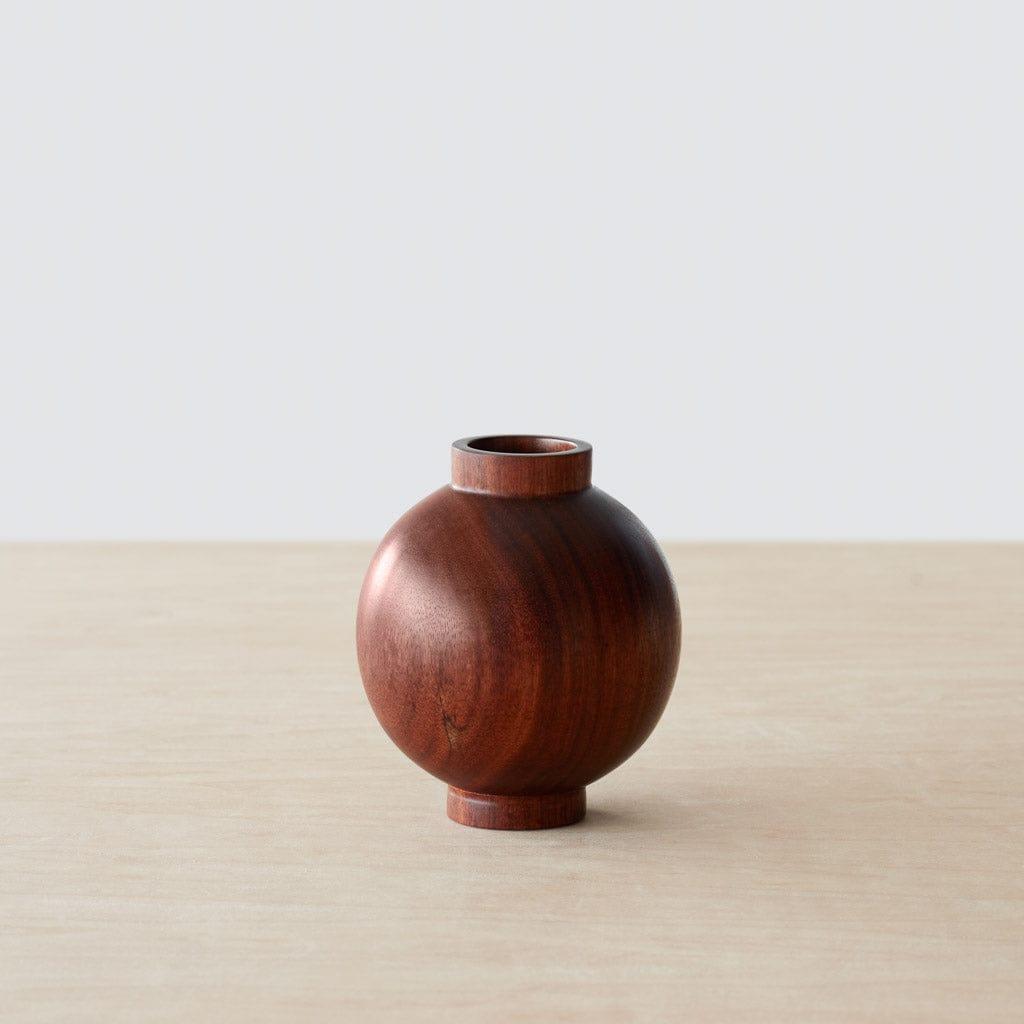 Tikal Wooden Bud Vase