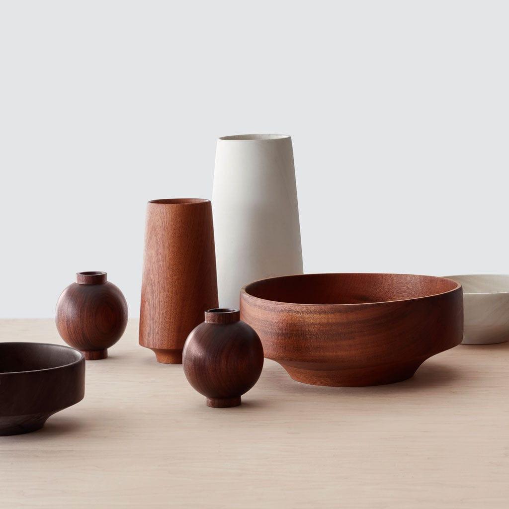 Tikal Wooden Bud Vase